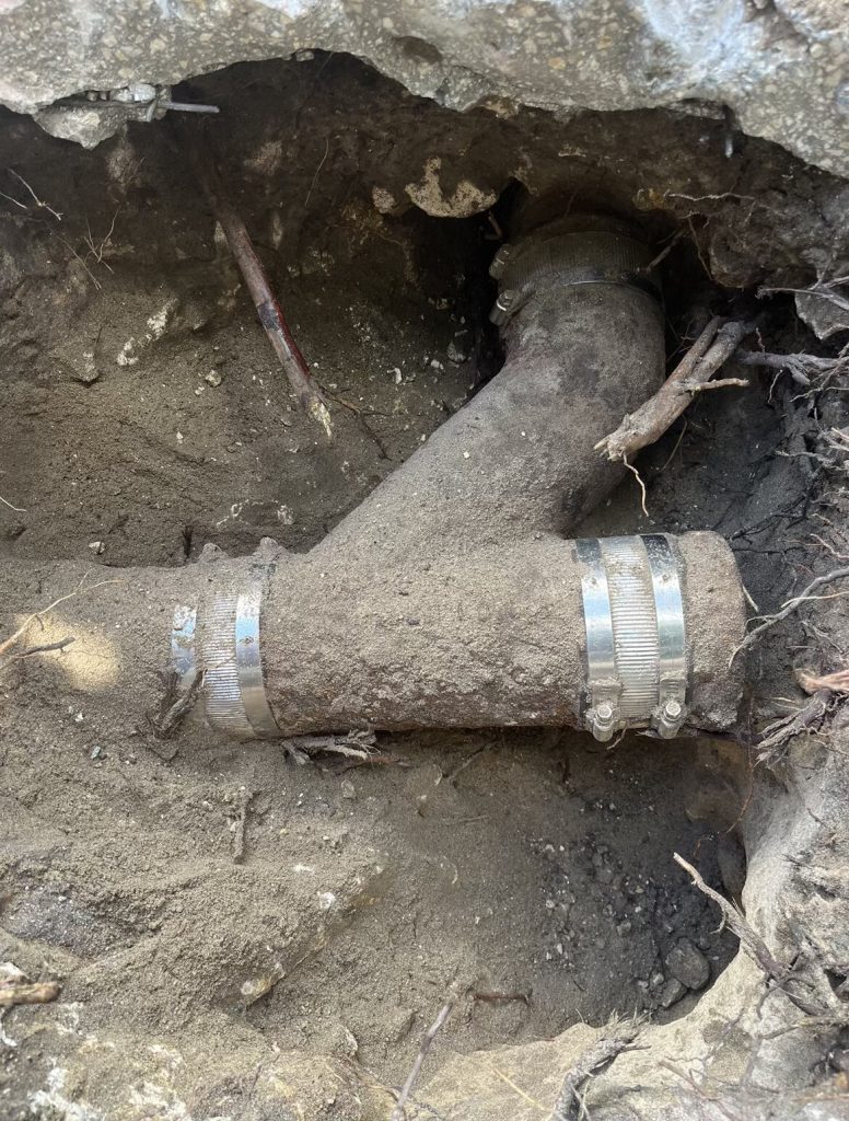 Cracked Sewer Line Repair (Miami_) Cast Iron