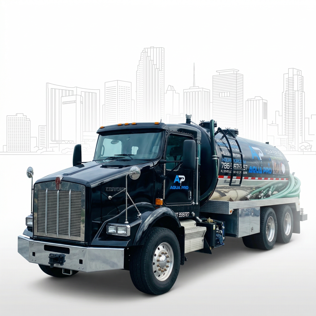 Aqua Pro's Septic Pump Truck